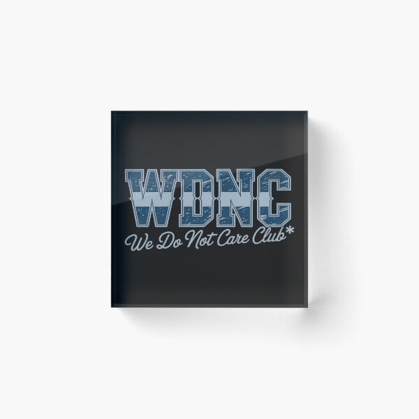 Item preview, WDNC Club  We Do Not Care, Denim Jeans Style Graphic designed and sold by LegendsArt75.