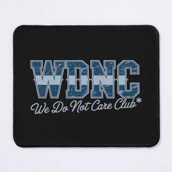 Item preview, WDNC Club  We Do Not Care, Denim Jeans Style Graphic designed and sold by LegendsArt75.