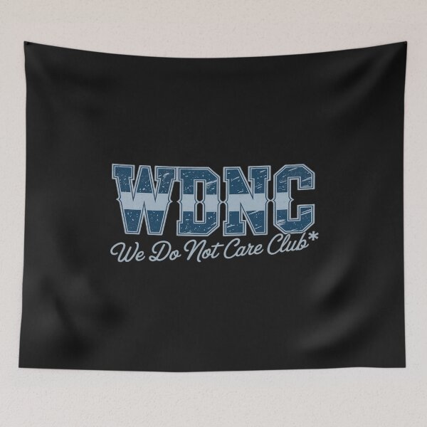 Item preview, WDNC Club  We Do Not Care, Denim Jeans Style Graphic designed and sold by LegendsArt75.