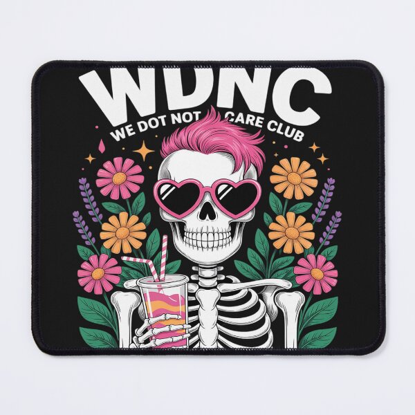 Item preview, WDNC Skeleton Girl We Do Not Care Club designed and sold by LegendsArt75.