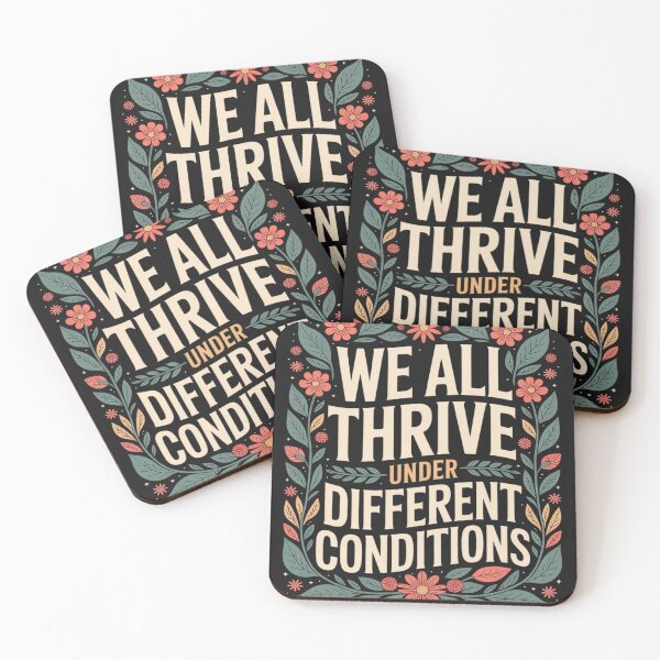 Item preview, We All Thrive Under Different Conditions Diversity Awareness designed and sold by LegendsArt75.
