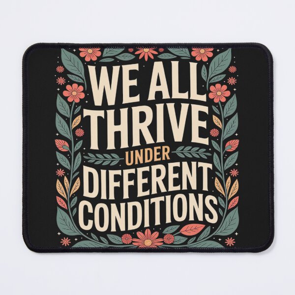Item preview, We All Thrive Under Different Conditions Diversity Awareness designed and sold by LegendsArt75.