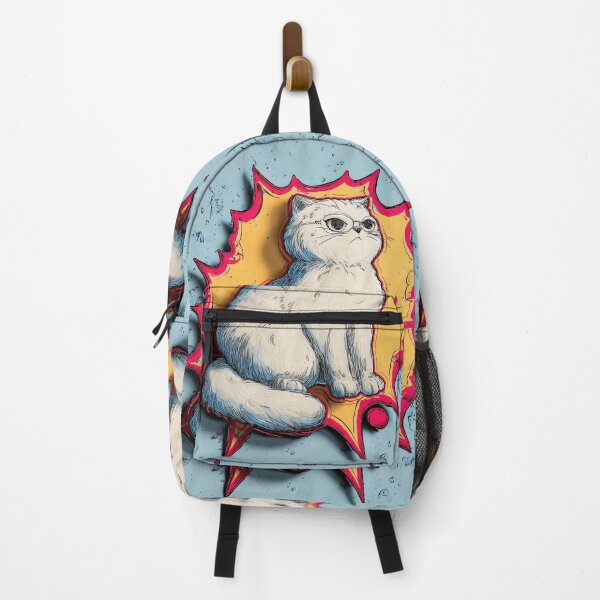 Item preview, Cute Comic Kitten with Speech Bubble Illustration designed and sold by Grafititee.