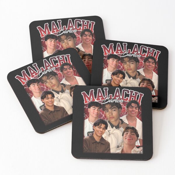 Item preview, Malachi Barton Retro Collage Portrait – Teen Icon Aesthetic Art designed and sold by JayliIvan.