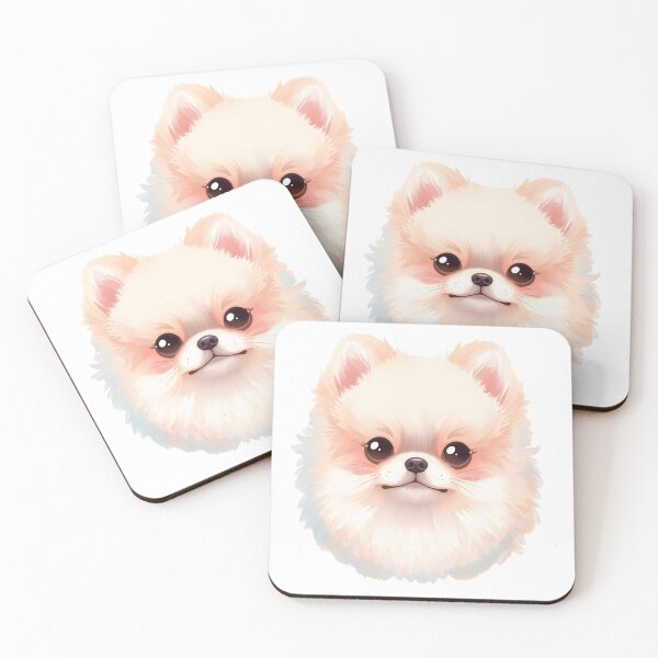 Item preview, Pastel Pomeranian — Cute Dog Breed Illustration designed and sold by Malfinio.