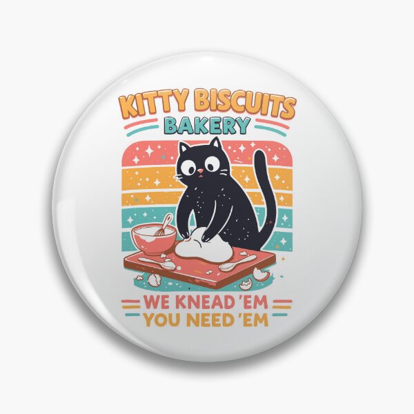 Item preview, Kitty Biscuits Bakery – Cute Cat Baking Illustration designed and sold by sssweetness.