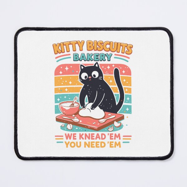 Item preview, Kitty Biscuits Bakery – Cute Cat Baking Illustration designed and sold by sssweetness.