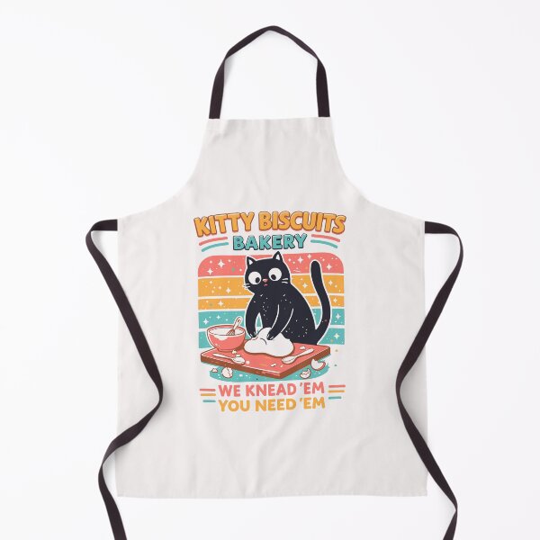 Item preview, Kitty Biscuits Bakery – Cute Cat Baking Illustration designed and sold by sssweetness.