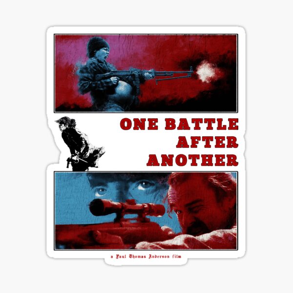 One Battle After Another Fans Art Sticker