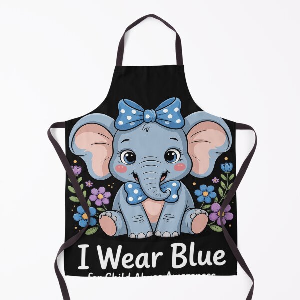 Item preview, We Wear Blue Child Abuse Prevention Awareness designed and sold by LegendsArt75.