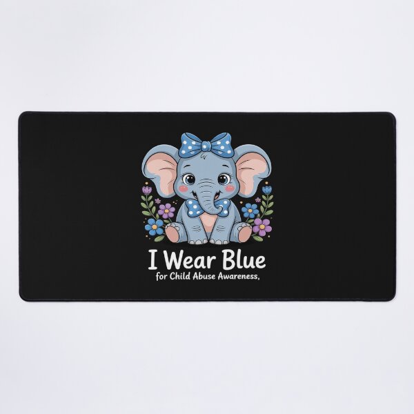 Item preview, We Wear Blue Child Abuse Prevention Awareness designed and sold by LegendsArt75.