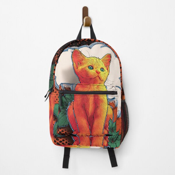 Item preview, Cute Comic Kitten with Speech Bubble Illustration designed and sold by Grafititee.