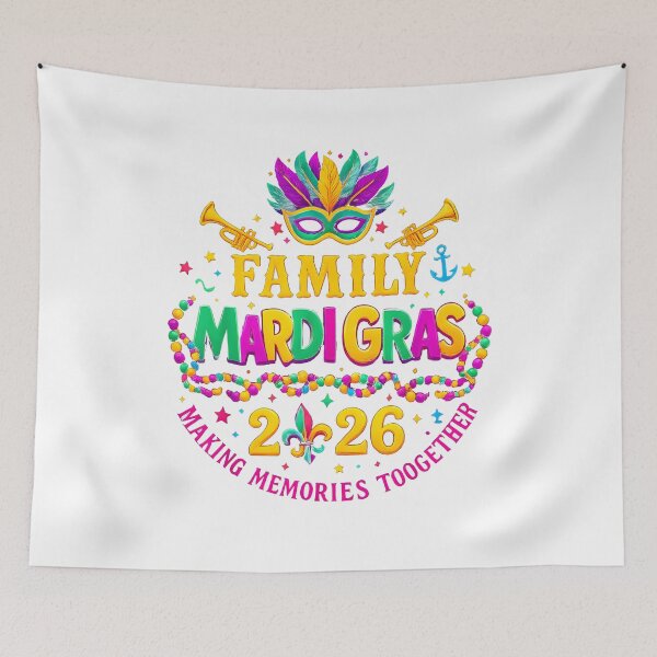 Item preview, Family Mardi Gras 2026 designed and sold by Galkinanastasia.