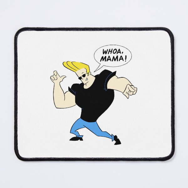 Item preview, Whoa Mama Johnny Bravo Speech Bubble designed and sold by Dennisrodman25.