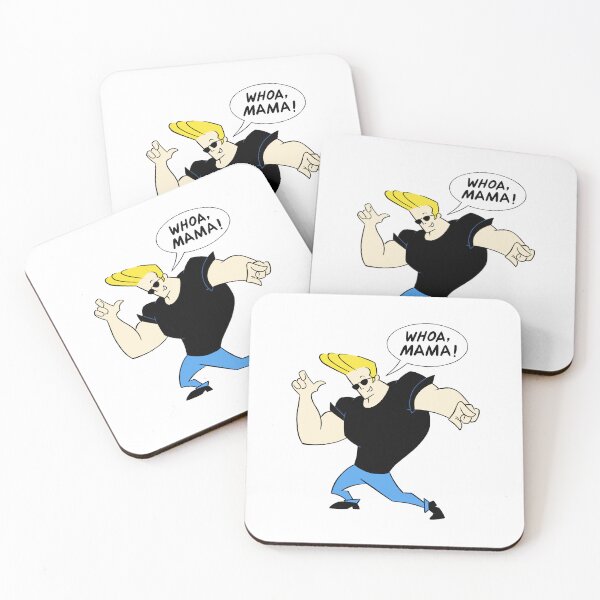 Item preview, Whoa Mama Johnny Bravo Speech Bubble designed and sold by Dennisrodman25.