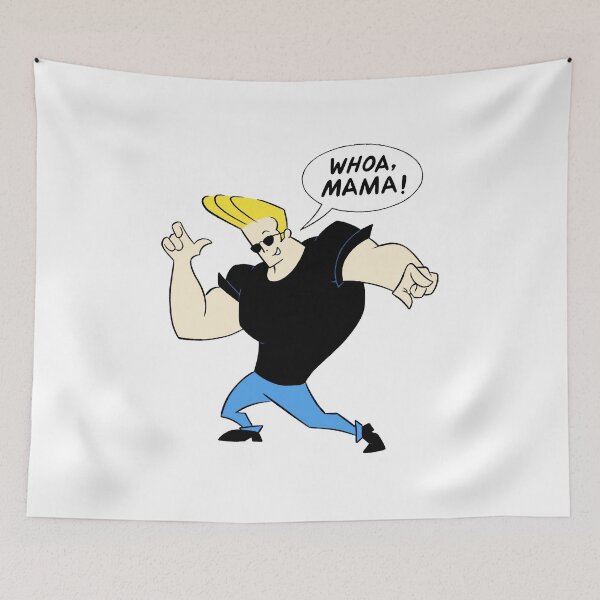 Item preview, Whoa Mama Johnny Bravo Speech Bubble designed and sold by Dennisrodman25.