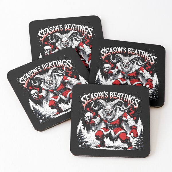 Item preview, Seasons Beatings Krampus Horror Christmas  designed and sold by WayTBeenkenArt.