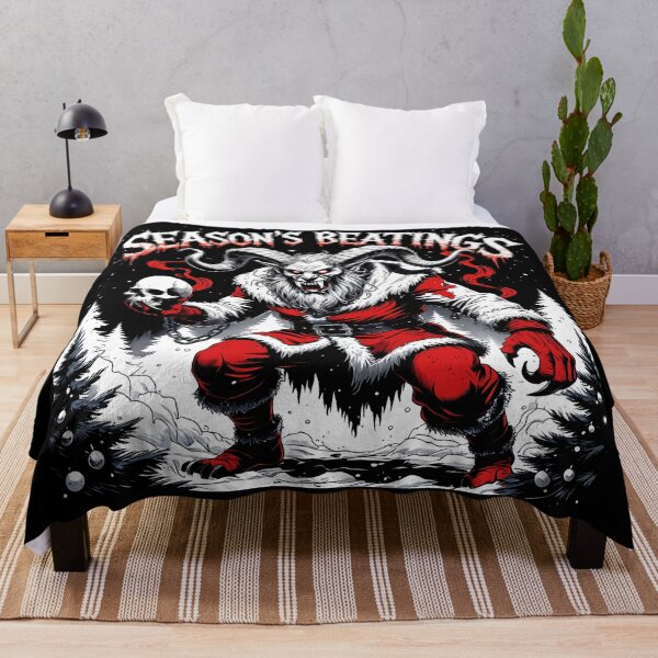 Item preview, Seasons Beatings Krampus Horror Christmas  designed and sold by WayTBeenkenArt.