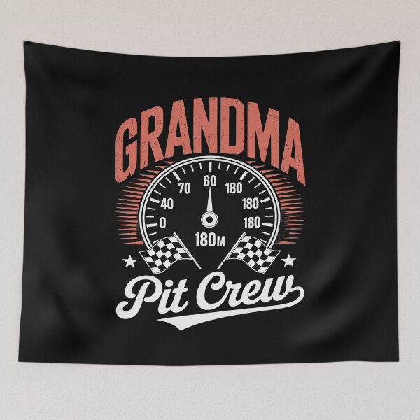Item preview, Race Car Birthday Party Racing Family Grandma Pit Crew designed and sold by Catharsiscath.