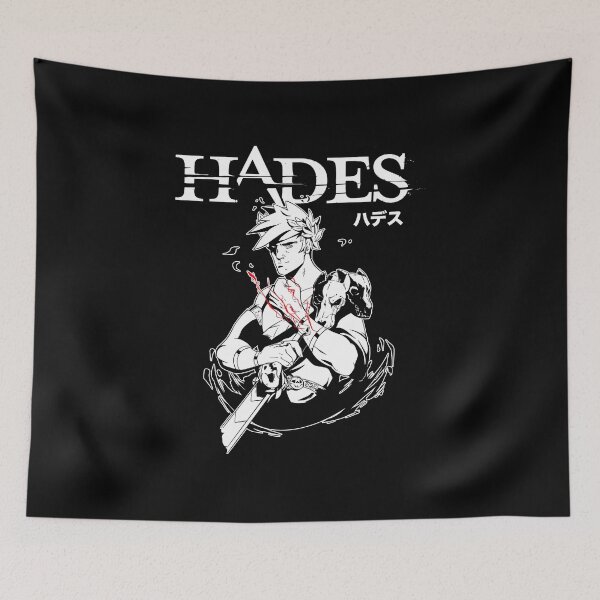 Item preview, Ink Style Swordsman Hades Game Portrait designed and sold by KarolaButtner.