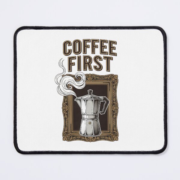 Item preview, Coffee First Moka Pot in Classic Frame designed and sold by nuel-art.