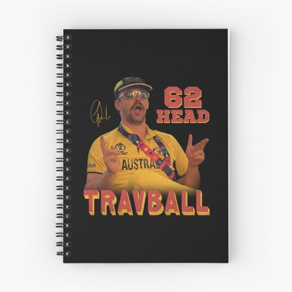 Item preview, Travball - Travis Head | Aggressive Cricket Batting Legend designed and sold by schwarzer0881.