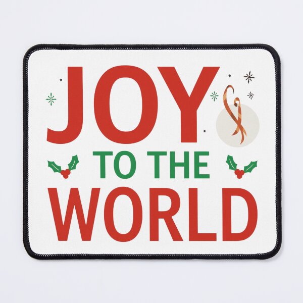 Item preview, Joy To The World – Classic Christmas Typography Design designed and sold by Graphic Therapist.