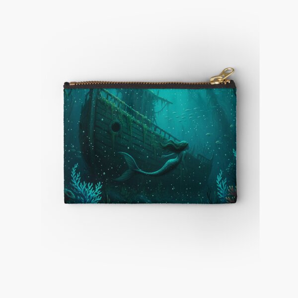 Item preview, Mermaid and sunken ship designed and sold by Caseymax.
