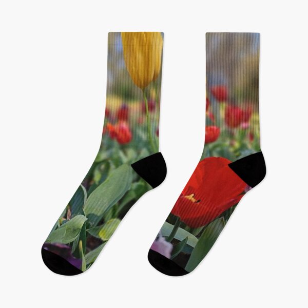 Item preview, Field of Tulips designed and sold by bluegumleaf.