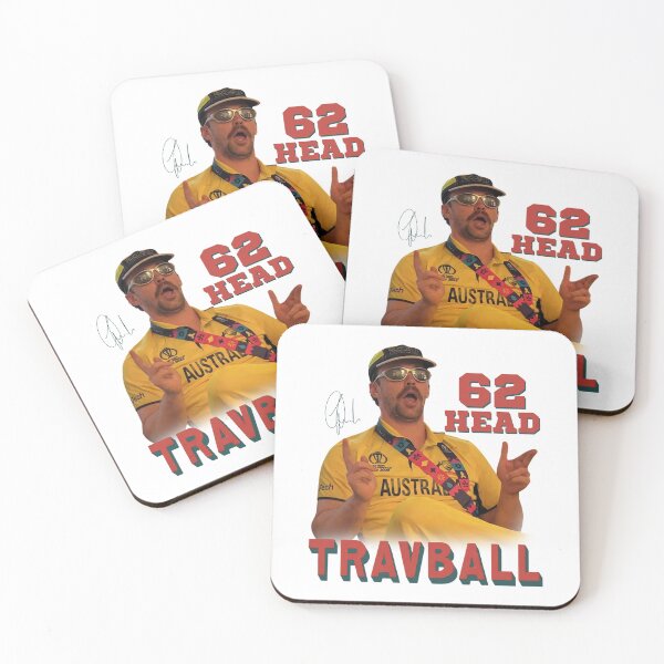Item preview, Travball - Travis Head | Aggressive Cricket Batting Legend | Australian Cricket Player designed and sold by schwarzer0881.