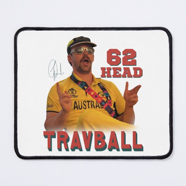 Item preview, Travball - Travis Head | Aggressive Cricket Batting Legend | Australian Cricket Player designed and sold by schwarzer0881.