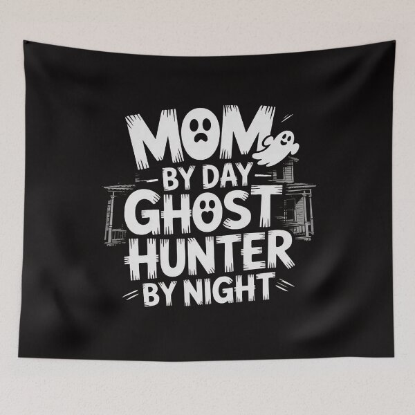 Item preview, Mom by day, ghost hunter by night Boo Ghosts Scar designed and sold by czechascheledu.