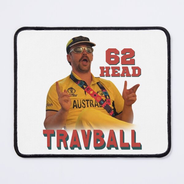 Item preview, Travball - Travis Head | Aggressive Cricket Batting Legend | Australian Cricket Player designed and sold by schwarzer0881.