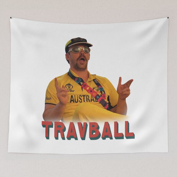 Item preview, Travball - Travis Head | Aggressive Cricket Batting Legend | Australian Cricket Player designed and sold by schwarzer0881.