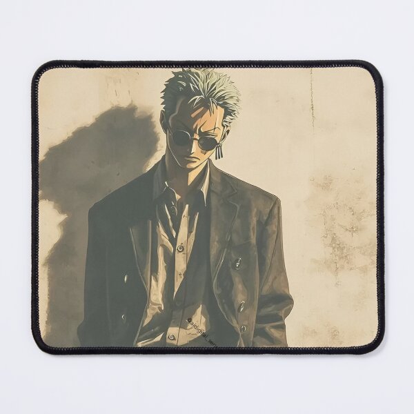 Item preview, Zoro - Golden Hour Drifter – Anime Noir Gentleman Aesthetic designed and sold by Dyan4.