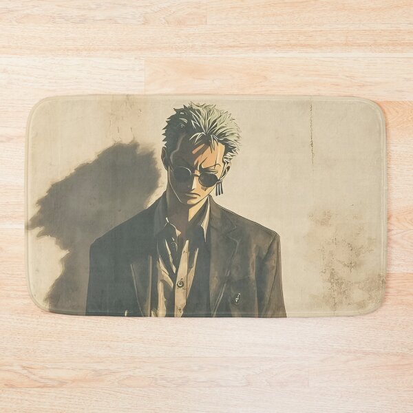 Item preview, Zoro - Golden Hour Drifter – Anime Noir Gentleman Aesthetic designed and sold by Dyan4.