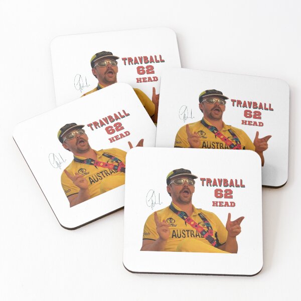 Item preview, Travball - Travis Head | Aggressive Cricket Batting Legend | Australian Cricket Player designed and sold by schwarzer0881.