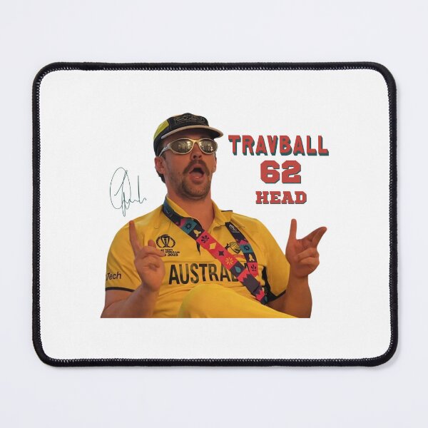 Item preview, Travball - Travis Head | Aggressive Cricket Batting Legend | Australian Cricket Player designed and sold by schwarzer0881.
