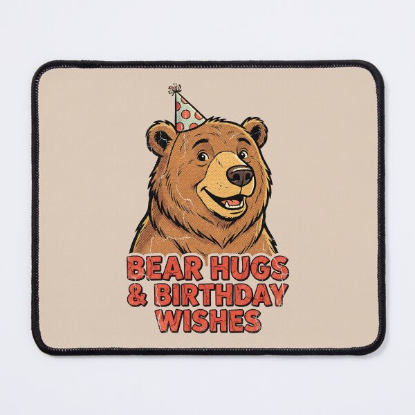 Item preview, The Grizzly Gala: Paws, Party Hats, and Big Hugs designed and sold by AwesomeBeyondLimits.