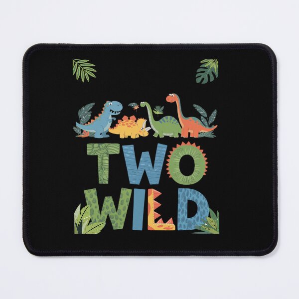 Item preview, Two Wild Two Rex Dinosaur T-rex Boy 2nd Birthday 2 Year Old T-Shirt designed and sold by Catharsiscath.