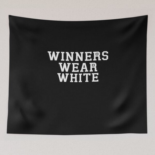 Item preview, Winners Wear White Sleepaway Color war White Team Spirit designed and sold by GaryPacheco6.