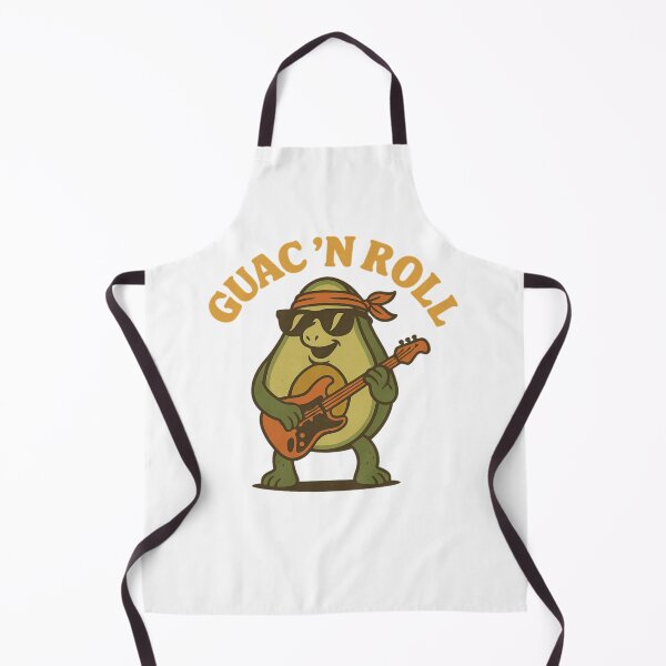 Item preview, Guac ’n Roll Funny Avocado Rock Design designed and sold by LaughLab Apparel.