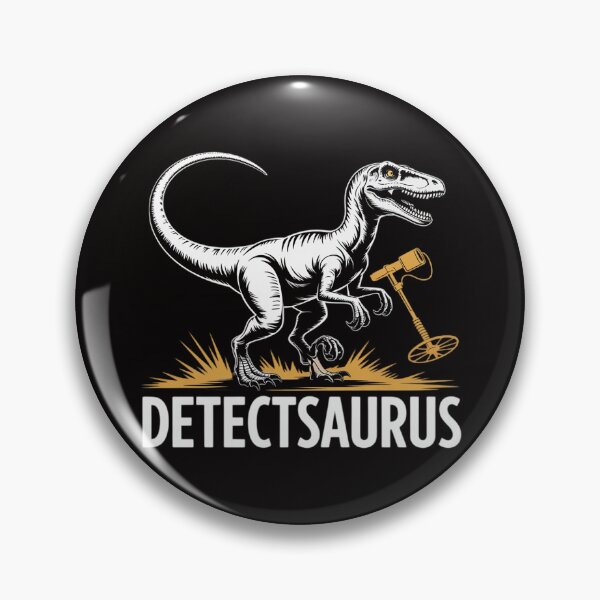 Item preview, Metal Detecting Saurus Detector Dinosaur Relic Hunter designed and sold by czechascheledu.