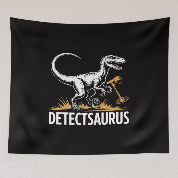 Item preview, Metal Detecting Saurus Detector Dinosaur Relic Hunter designed and sold by czechascheledu.