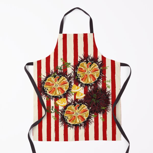 Item preview, Gourmet Sea Urchin Seafood Illustration designed and sold by MaiZephyr.