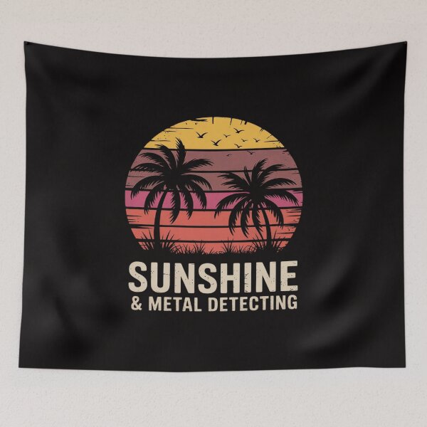 Item preview, Metal Detecting Gift - Sunshine and Metal Detecting designed and sold by czechascheledu.