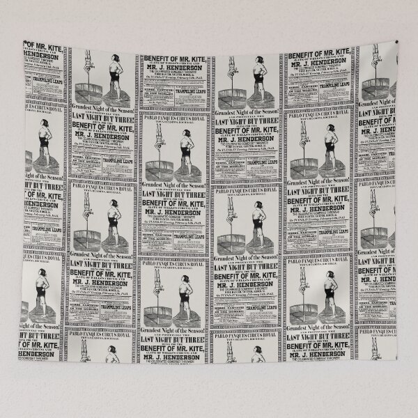 Item preview, Original Lennon For The Benefit of Mr Kite Poster Print SGT. pepper Album design Victorian playbill designed and sold by Kludoman.