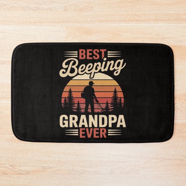 Item preview, Metal Detecting Detectorist Best Beeping Grandpa Ever designed and sold by czechascheledu.