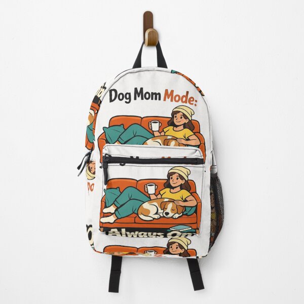Item preview, Dog Mom Mode Always On - Cozy Beagle Mom Relaxing designed and sold by WearTheArtx.