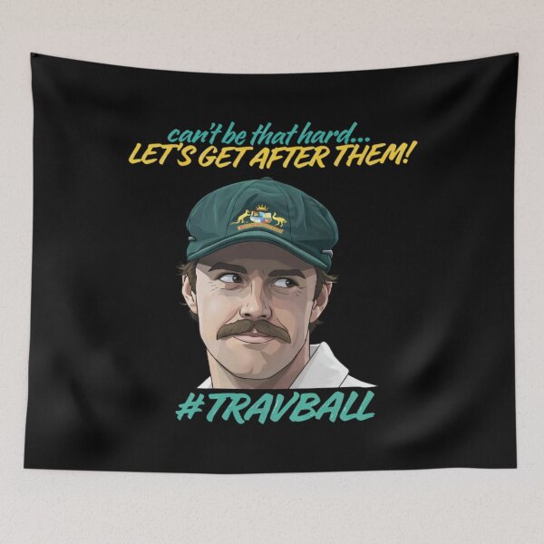 Item preview, Travball - Travis Head | Aggressive Cricket Batting Legend | Australian Cricket Player designed and sold by schwarzer0881.